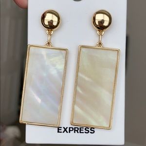 Express earrings. Brand new. Never worn